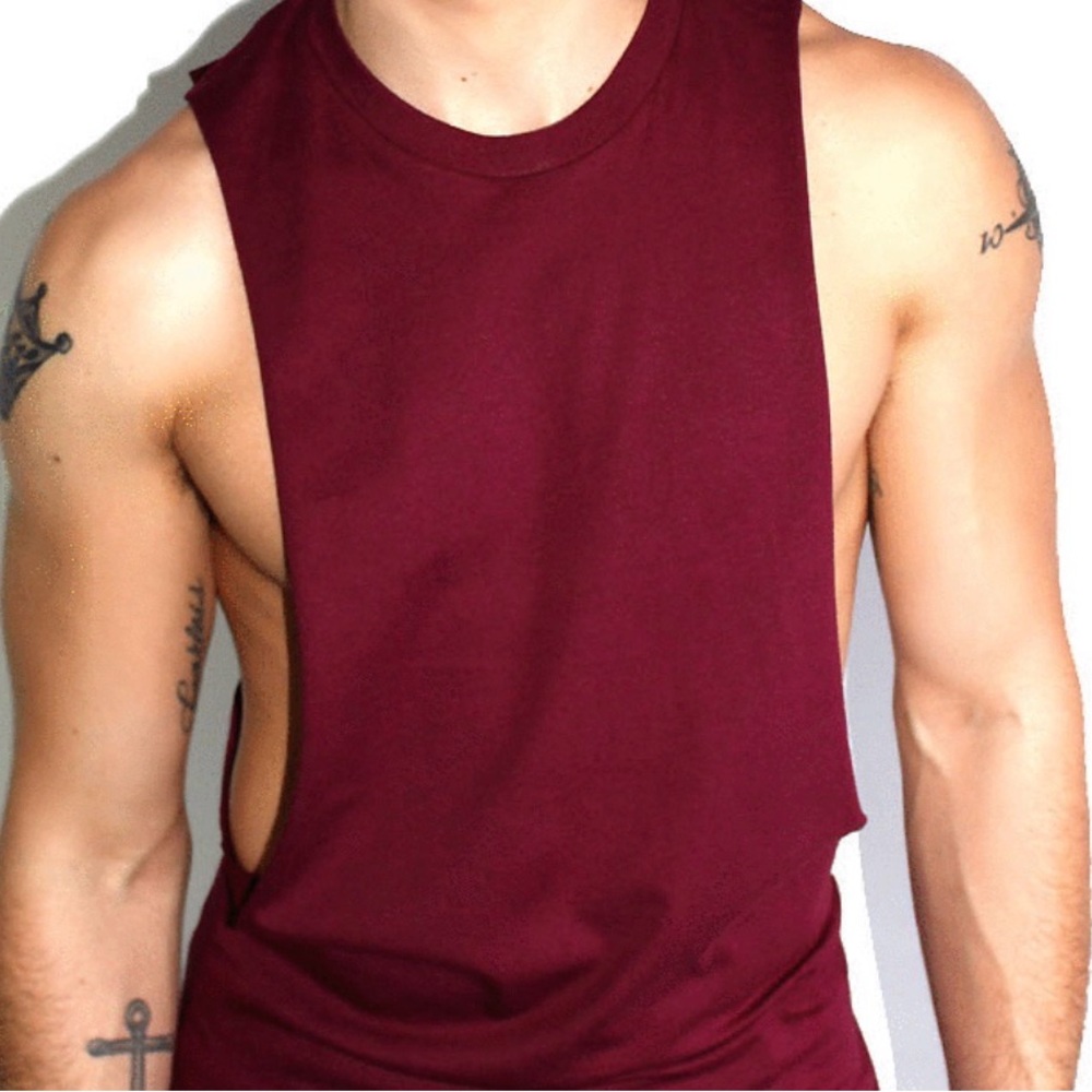 NWT Marek + Richard Core Shredder tank - burgundy Sz XS